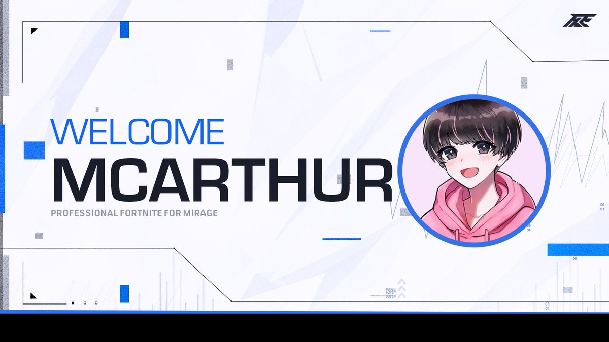 MRE_FN's tweet photo. 【Welcome to Mirage Esports】

◼︎Streamer
・McArthur  : @McArxr 
『チャンネル登録者 1.4万人』

面白くてタメになるFORTNITEの
動画を多く投稿されています！

これからのMirageとMcArthur
の応援を宜しくお願いします✨

https://t.co/fz69Kf0trg https://t.co/g9gtynWW7r