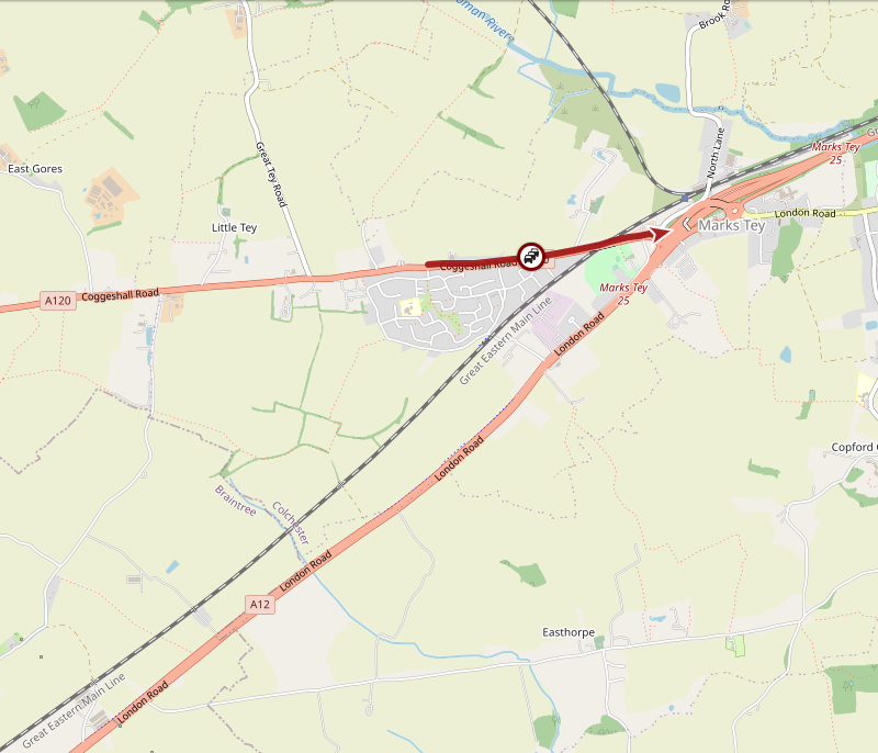 Actual Radio on Twitter "Essex_Travel A120 Eastbound Slow moving