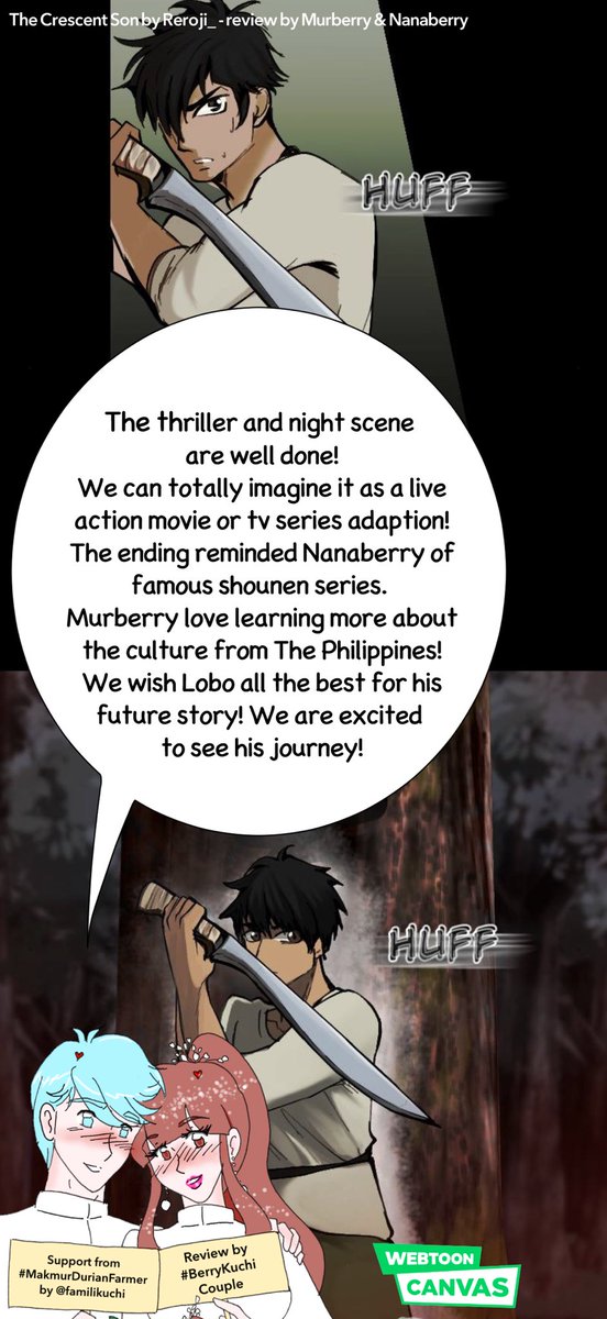 FamiliKuchi's tweet photo. 1. The Crescent Son - @annnndere @IrvinJee 

https://t.co/ciGLc7FQhC

Non-spoiler #review by #BerryKuchi of #MakmurDurianFarmer 

#WebtoonCanvas #WebtoonActionContest #WebtoonCallToAction #TheCrescentSon #WebtoonCreators #Support https://t.co/5DXPCMo60e