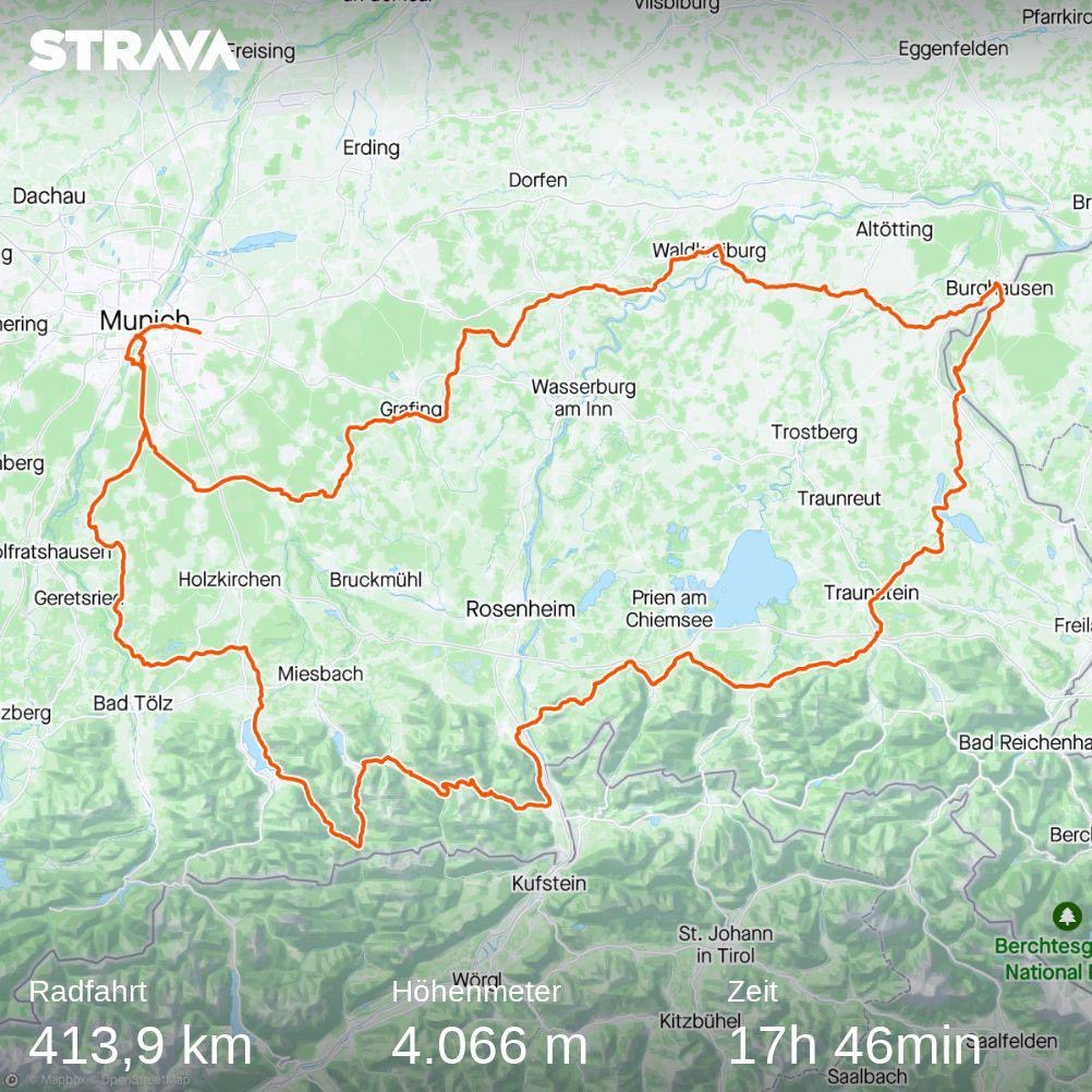 TriFisch's tweet photo. Inspiriert durch wahnsinnigen Leistungen bei #tcrn08 ging‘s gestern auf große Tour. Ein tolles Erlebnis. Und mir hat es gezeigt, wie weit ich an einem Tag radeln kann. Bei tcrn fahren die das jeden Tag. #forScience mit @MInkorrekt Power https://t.co/RRZRc0QQyq