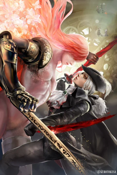 Malenia, Blade of Miquella vs Lady Maria of the Astral   