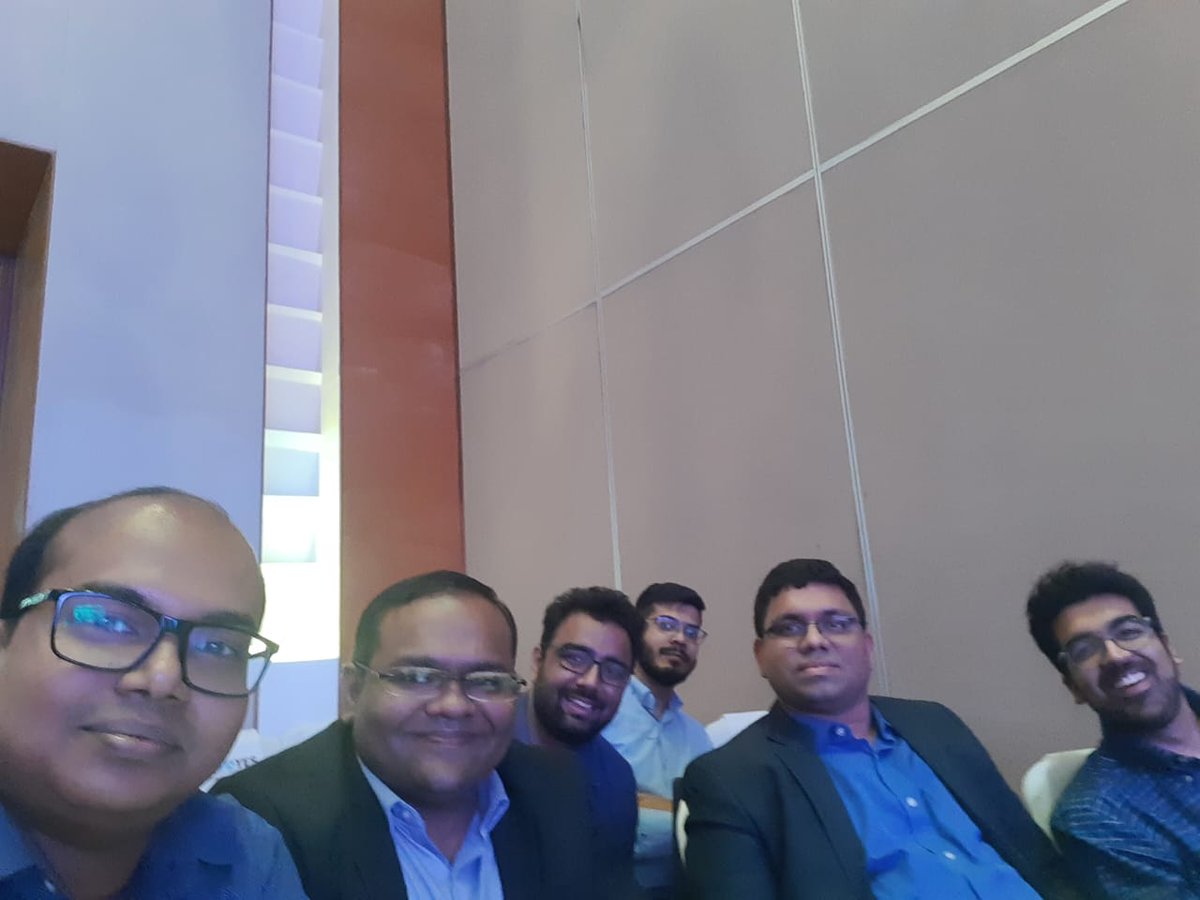 Meeting friends at Annual HNC review. <a href="/SunilRChopade/">Sunil Chopade</a> <a href="/Nandinimenon18/">Nandini Menon</a> <a href="/darshitpatel84/">Darshit Patel</a> <a href="/Bhosale26Bharat/">Bharat</a>