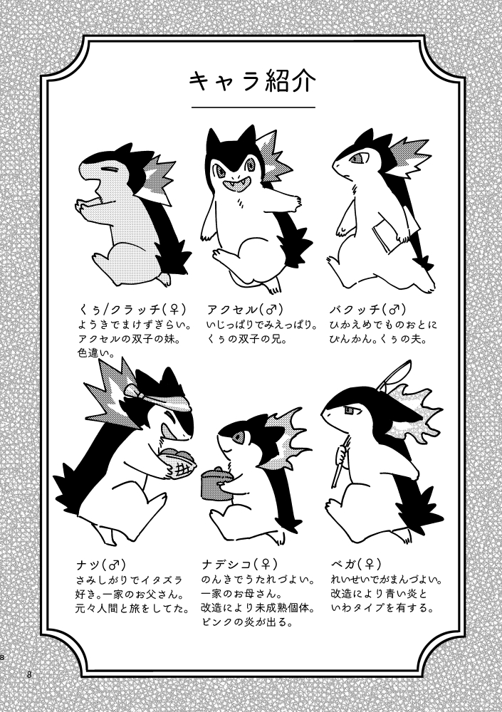 キャラ紹介です 