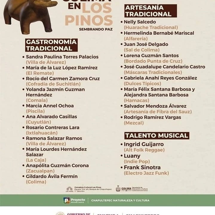 AnnelMarcia's tweet photo. @LizMenendez Desapendejense y vengance a Colima en los pinos hoy y mañana tendremos pozole seco,pozole con caldo, sopitos de la villa, tatemado, pipián, camarones zarandeados, salpicón de marlin, ceviche colimote, azado de cerdo, sopitos de manteca, agua de jamaica, agua de cacahuate, bate, https://t.co/zUS8pbVOeN