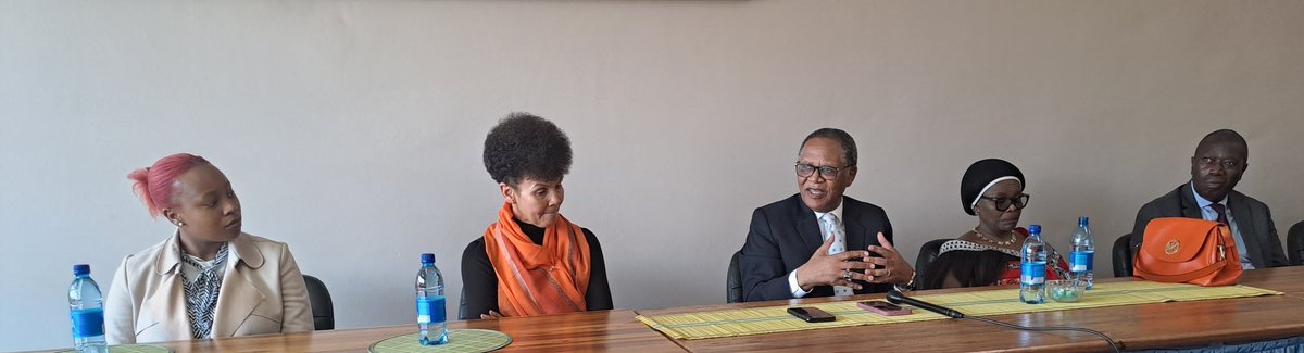 EswatiniDPMO's tweet photo. The Deputy Prime Minister, Themba Masuku this week visited Far East Garment Factory in Matsapha.The Factory founded in 2002, is the only LiSwati owned textile Factory in the country. It employs around 600 people. Most of those employed are Women and People with disabilities. https://t.co/lY64b9naCA