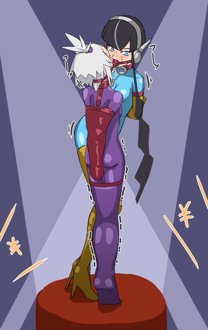 お題「まげる」 身長差キスのために体を曲げる図好き #深夜のDID作品60分一本勝負 