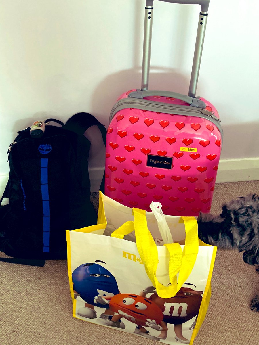 lolliBrad01's tweet photo. My #MiniBradley #NursesActive #ImperialActive challenge for this morning was getting packed to visit Grandma with a little help from #BertieBear πΆπΎβ€οΈ@JoyAntonetteP @fatimanaveedra1 @karhod21 https://t.co/ZJuJzdnKT9