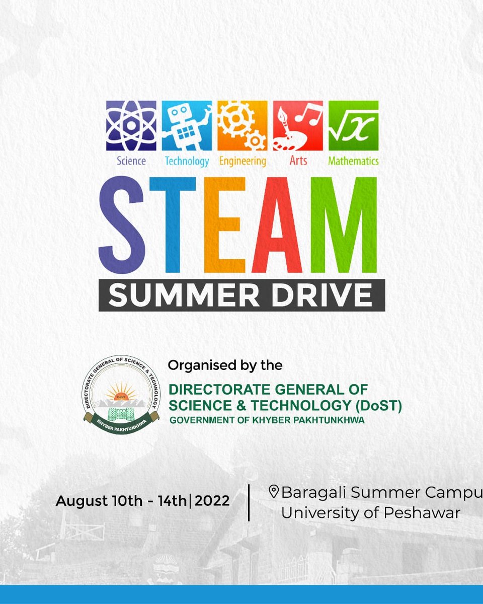 dostkpgovt's tweet image. The STEAM Summer school organised by DoST focuses on the provision of some of the finest training modules to the young learners from Newly Merged Districts (NMDs) in order to give them hands on experience in the field of science and technology. 

#science4kp #dostkp #stem #steam