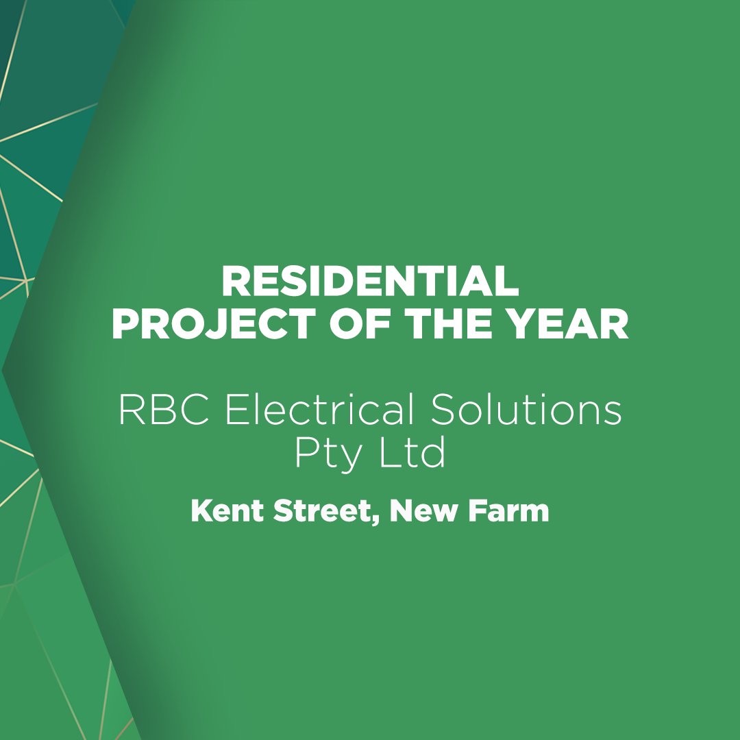 Master Electricians (@masterelectrics) on Twitter photo The residential sector is among the most competitive category every year. Congratulations to the Excellence Awards Residential Project of the Year winner – RBC Electrical Solutions for their Kent Street, New Farm project. Thanks to award sponsor Lawrence & Hanson. #meaawards2022 The residential sector is among the most competitive category every year. Congratulations to the Excellence Awards Residential Project of the Year winner – RBC Electrical Solutions for their Kent Street, New Farm project. Thanks to award sponsor Lawrence & Hanson. #meaawards2022