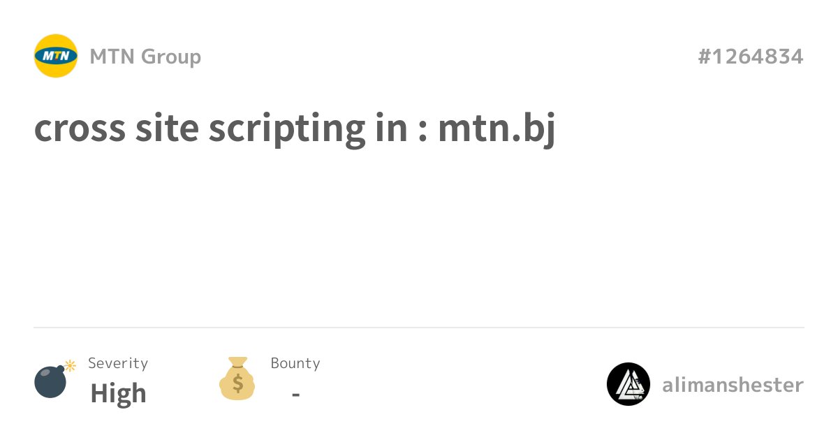 hacktivity_bot's tweet image. hackerone.com/reports/1264834

#hacktivity #bugbounty