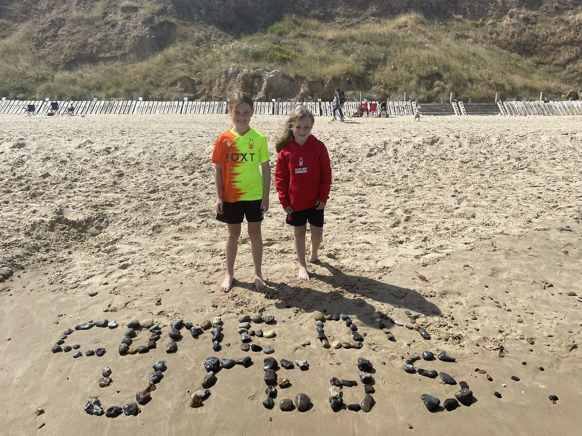 Good luck boys from Norfolk #NFFC