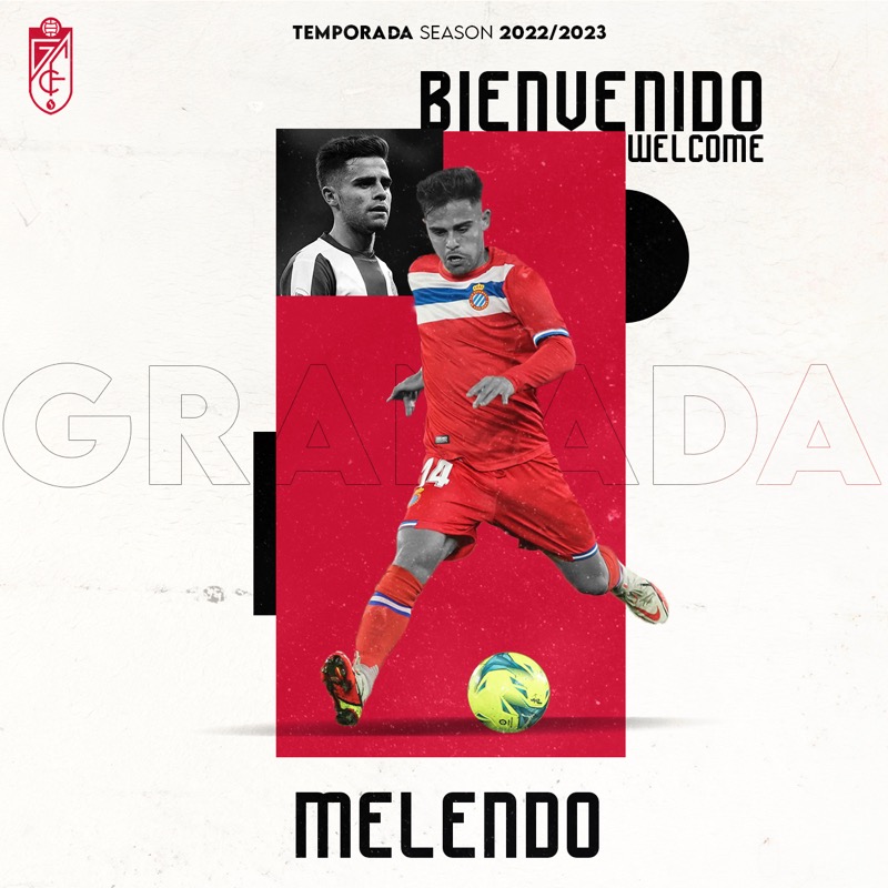 GranadaCF's tweet photo. ✍🏼 𝐎𝐟𝐢𝐜𝐢𝐚𝐥: Óscar Melendo, nuevo jugador del Granada CF.  

#𝙀𝙩𝙚𝙧𝙣𝙖𝙇𝙪𝙘𝙝𝙖 🇦🇹
