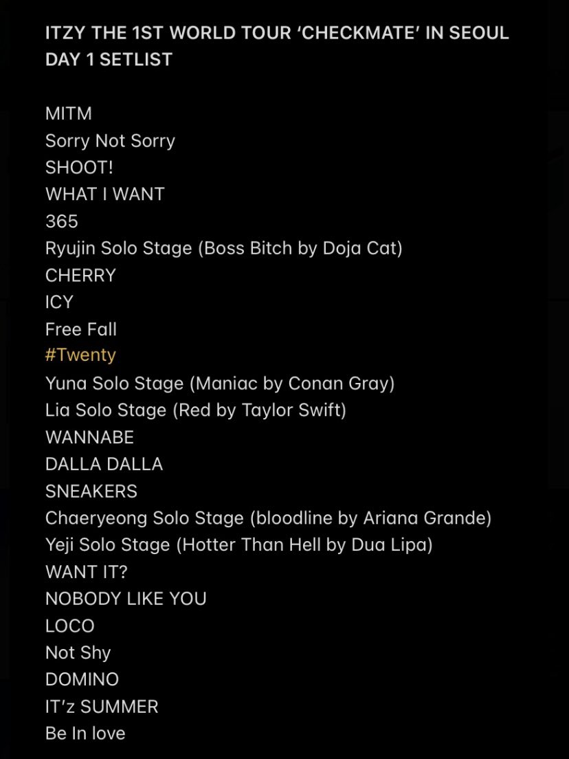 ITZY - CHECKMATE Lyrics and Tracklist