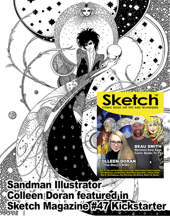 RobertWHickey1's tweet image. Sandman illustrator Colleen Doran is featured in Sketch Magazine 47 Kickstarter only a few days until it ends.
bit.ly/3PO3iny
#colleendoran #sandman #Earpers #WynonnaEarp #TrueEarper #BringWynonnaHome #RealTimRozon #BeauSmith #comicbooks #graphicnovels #drawing #howto