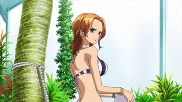 希少 ワンピース ストロングワールド 非売品 生フィルム ナミ