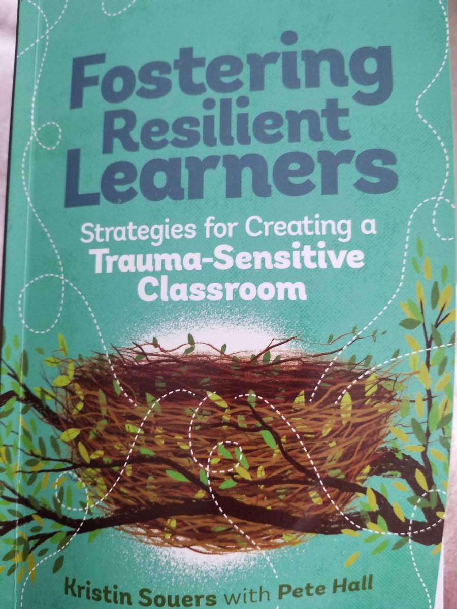 BoroTeacherTime's tweet photo. Here is what I am currently reading. #traumainformed #learningnewthings #teacherreader #inspired 
"Children are like wet cement.  Whatever falls on the makes an impression." Haim Ginnot https://t.co/S46nZLXaRS