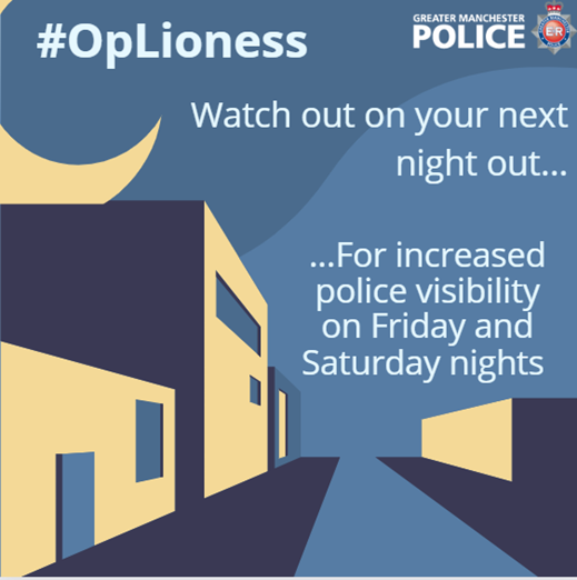 #WatchOut | Keep an eye out for increased police visibility for #OpLioness which tackles violence and predatory behaviour on women on your next night out.
