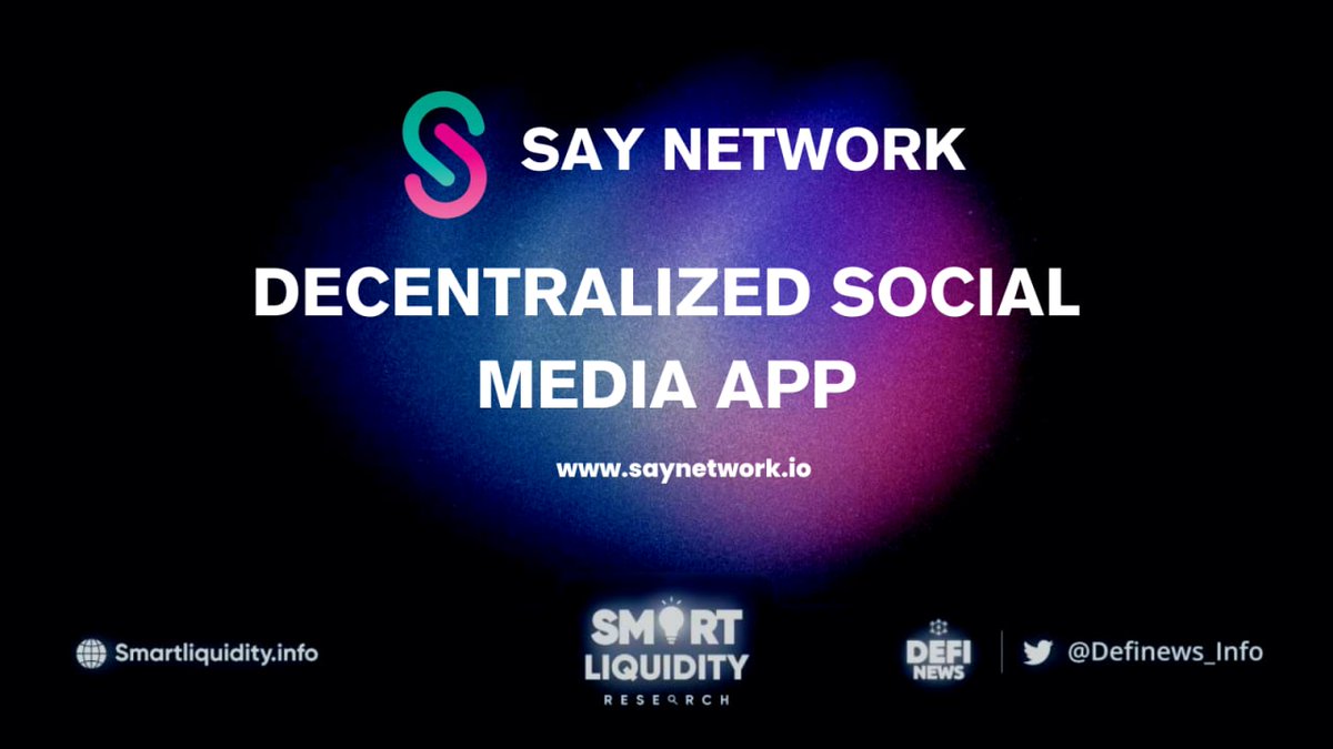 Definews_Info's tweet photo. 💥 @SayNetworkDAO is a Layer-1 smart contract blockchain with a focus on decentralizing  media

💥 #SayNetwork unique features 

💫 Unlocking features with #NFTs
💫 Stake $SAY to earn
💫 Aims to fork @Solana due to its advanced consensus algorithm

🔽 INFO
https://t.co/e9I1ZxIDFi https://t.co/ZHmqKsAbzf