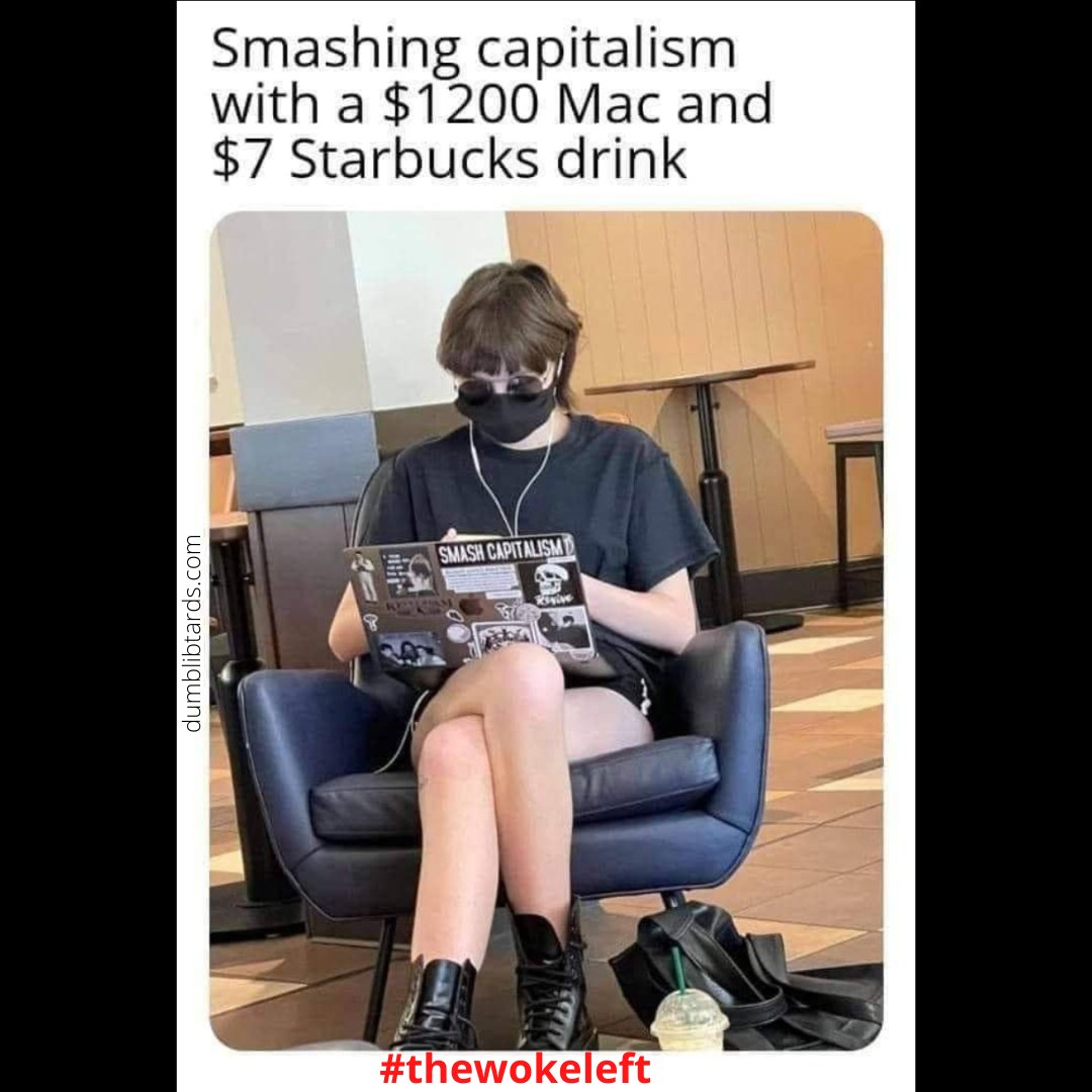 _dumblibtards's tweet photo. Couldn't have said it better myself!
These kids are a joke.
:
:
#thewokeleft #dumblibs
#walkingcontradiction
#democrats #liberals #socialism https://t.co/rab1g0gmTt