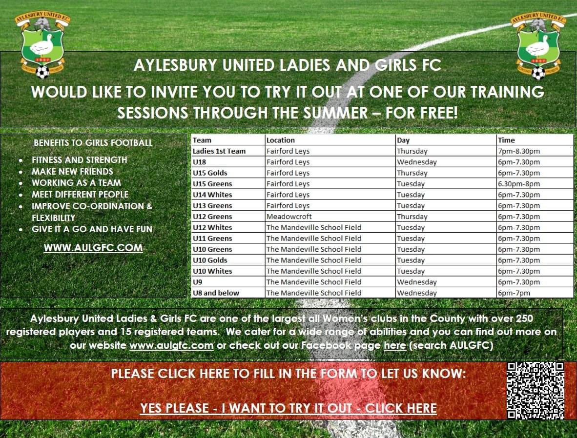 We are the largest female club in the area with a full pathway from Wildcats (Reception upwards) to senior Women’s team. Interested in giving football a try for free? Please get in contact as team’s training over the summer