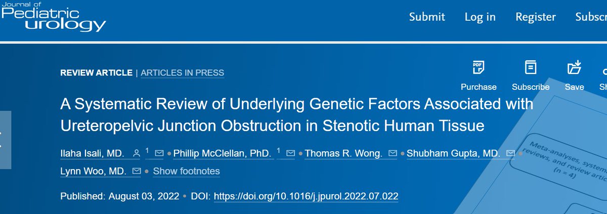 Ilaha Isali (@ilahaisali) on Twitter photo Please check out our recent work on identifying up-and down-regulated genes and major signaling pathways associated with UPJ obstruction. <a href="/lynnlwoo/">Lynn woo</a> <a href="/shubhamdotgupta/">Shubham Gupta</a> <a href="/Phil_McClellan/">Phillip McClellan</a> <a href="/Thomas_R_Wong/">Thomas Wong</a> <a href="/CaseUrology/">University Hospitals Urology Institute</a> <a href="/jpurology/">Journal of Pediatric Urology</a> doi.org/10.1016/j.jpur… Please check out our recent work on identifying up-and down-regulated genes and major signaling pathways associated with UPJ obstruction. <a href="/lynnlwoo/">Lynn woo</a> <a href="/shubhamdotgupta/">Shubham Gupta</a> <a href="/Phil_McClellan/">Phillip McClellan</a> <a href="/Thomas_R_Wong/">Thomas Wong</a> <a href="/CaseUrology/">University Hospitals Urology Institute</a> <a href="/jpurology/">Journal of Pediatric Urology</a> doi.org/10.1016/j.jpur…