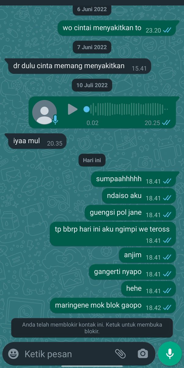 aku cewe, aku gengsi pol cah 😭