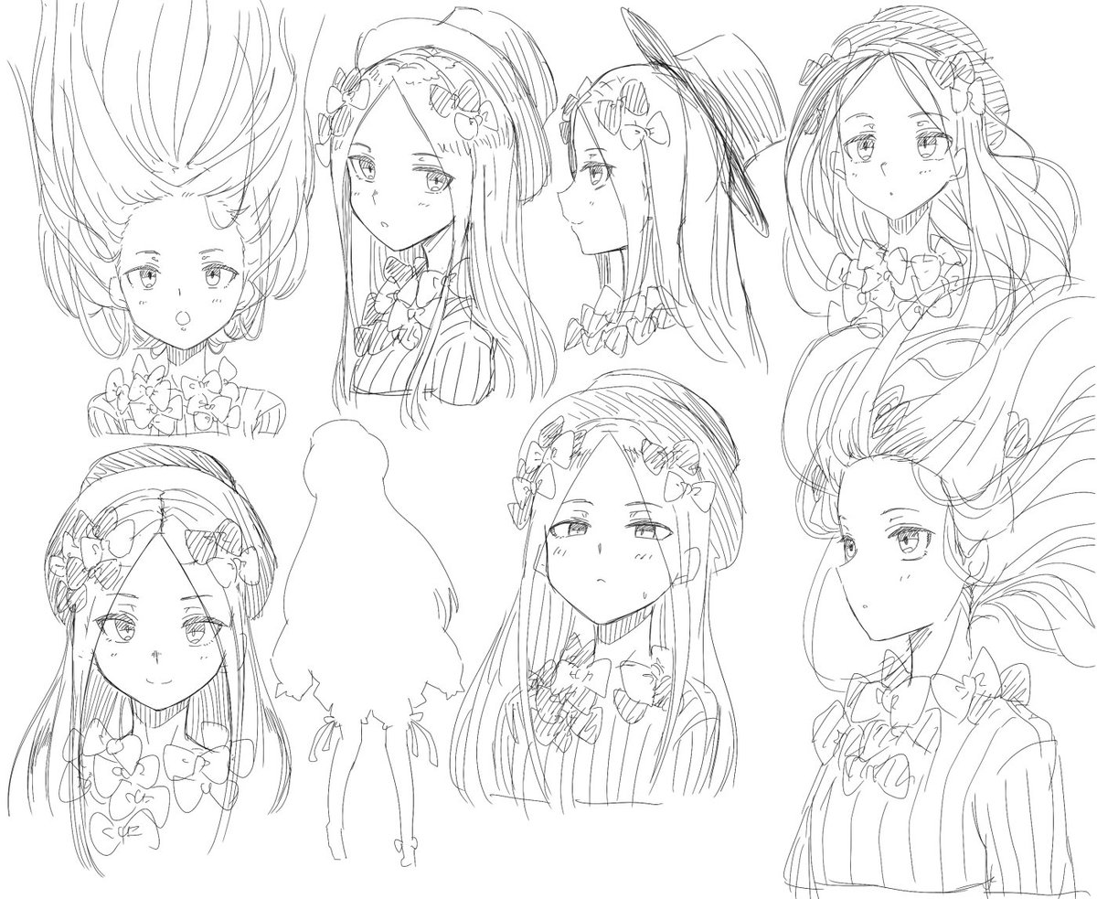 顔を可愛く描けるようになりたいから練習するぞ! 30 