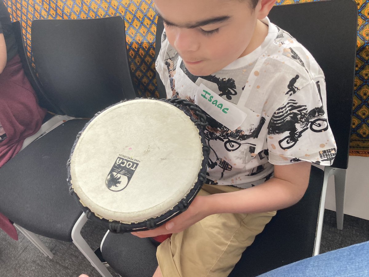 mloue36's tweet photo. Isaac had a lovely time at the storybeats music workshop at Sutton in Ashfield Library this morning. A lovely interactive session. 🎶 @NottsLibraries @thesparkarts https://t.co/vXUOAdsibI