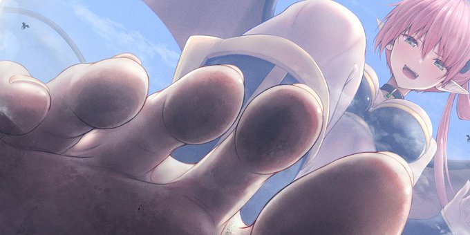 「あはは、これだけ大きくなると街ごとオヤツ感覚でいけちゃうね……♪」

今回のサムネイルです。 