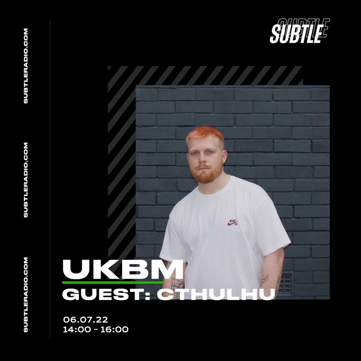 Live and direct on the big bad <a href="/subtleradio/">Subtle</a> at 2 pm UK time, <a href="/NikkiAcute/">Nikki Acute</a> &amp; <a href="/lara_muziks/">LARA</a> taking you through as per 👯

Featuring <a href="/droneuk/">Drone</a> @boofybristol <a href="/gardnauk/">Gardna 👽🌍</a> @StillheadMusic <a href="/SaraphimDubs/">Saraphim</a> and more + a guest mix from Cthulhu

🔊🔒 subtleradio.com