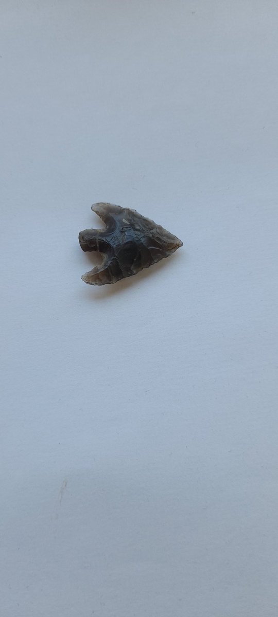 Found this wonderfull flint arrowhead in a field near Polgigga today