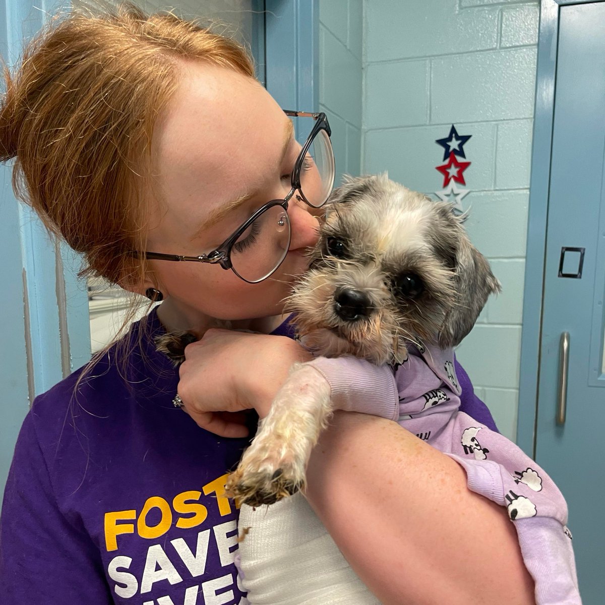 Providence_AC's tweet photo. #ACCTtoPAC gal Moon makes her adoption debut today, so our team is sending her off with a kiss! Walk in to meet the most adorable older gal who is looking for a loving home to retire to.
Questions? Text our adoption team about this new arrival - 610-566-4575! https://t.co/XjltCvgnqA