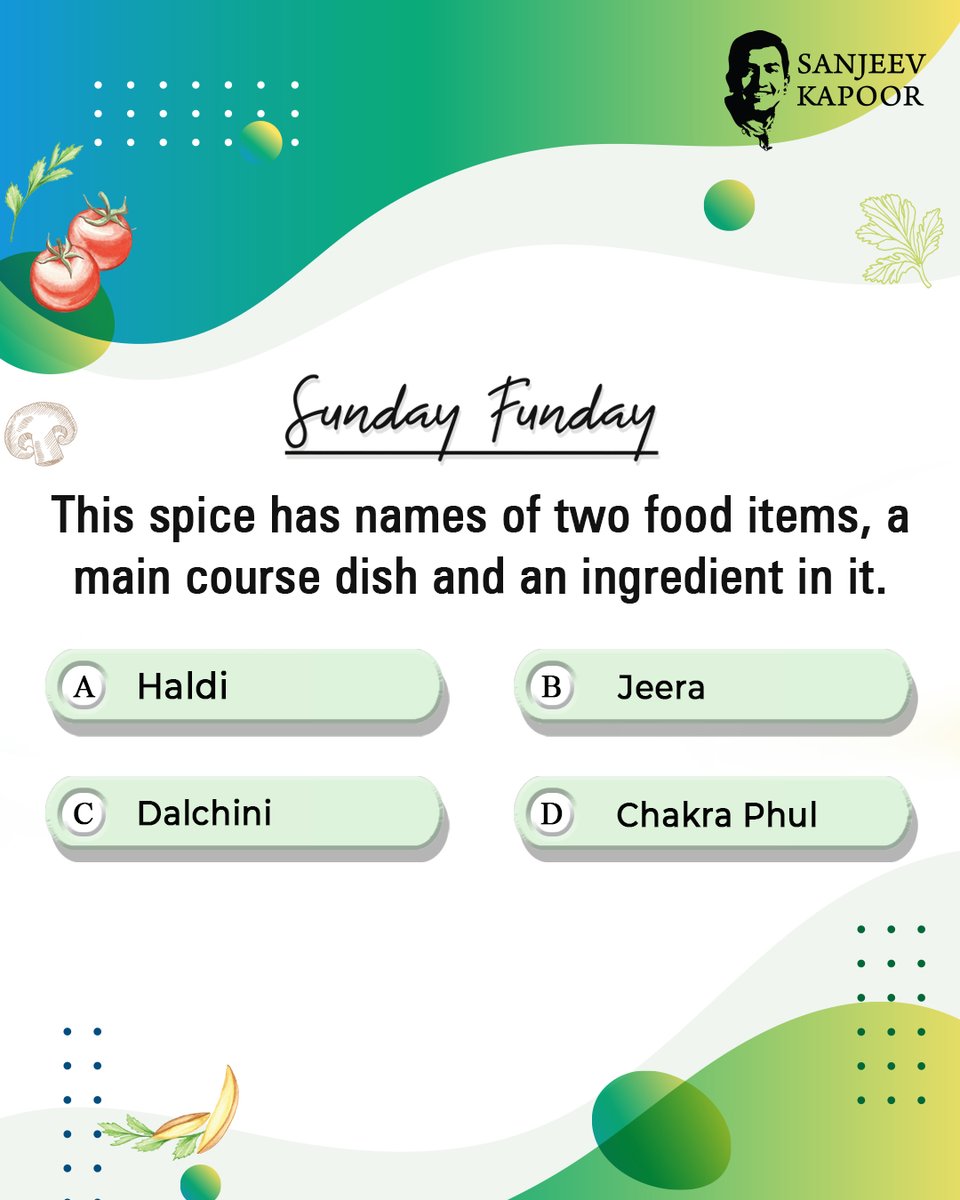 SanjeevKapoor's tweet photo. #SundayFunday https://t.co/5AZmoEwyza