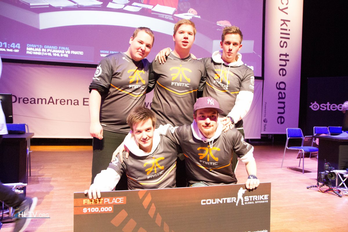📜 The origins of the first Major champions

On this day in 2013, <a href="/FNATIC/">FNATIC</a> signed ex-Epsilon roster consisting of JW, flusha, Devilwalk, and znajder, which would later bring in pronax and win the first Major at DreamHack Winter 2013!