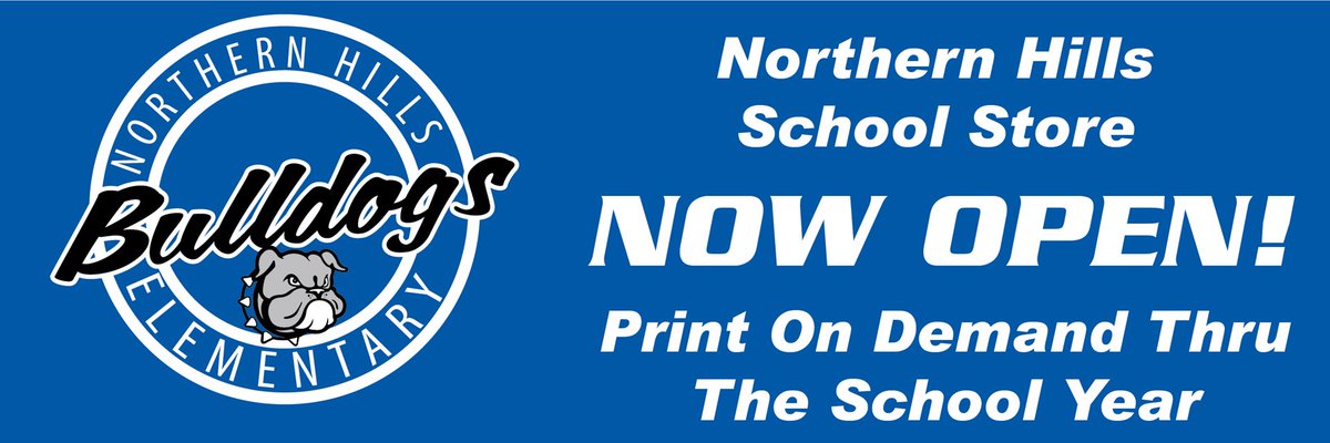 Your North Fairview Elementary Store is open for print on demand through the school year.
Like, share and follow 345Gear on Facebook to keep up to date on new stores and products.