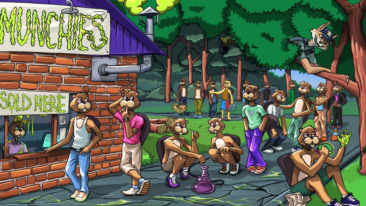 BakedBeavers's tweet photo. August 26th…... Munchies. $WERK https://t.co/Q4Ir4tzFqt