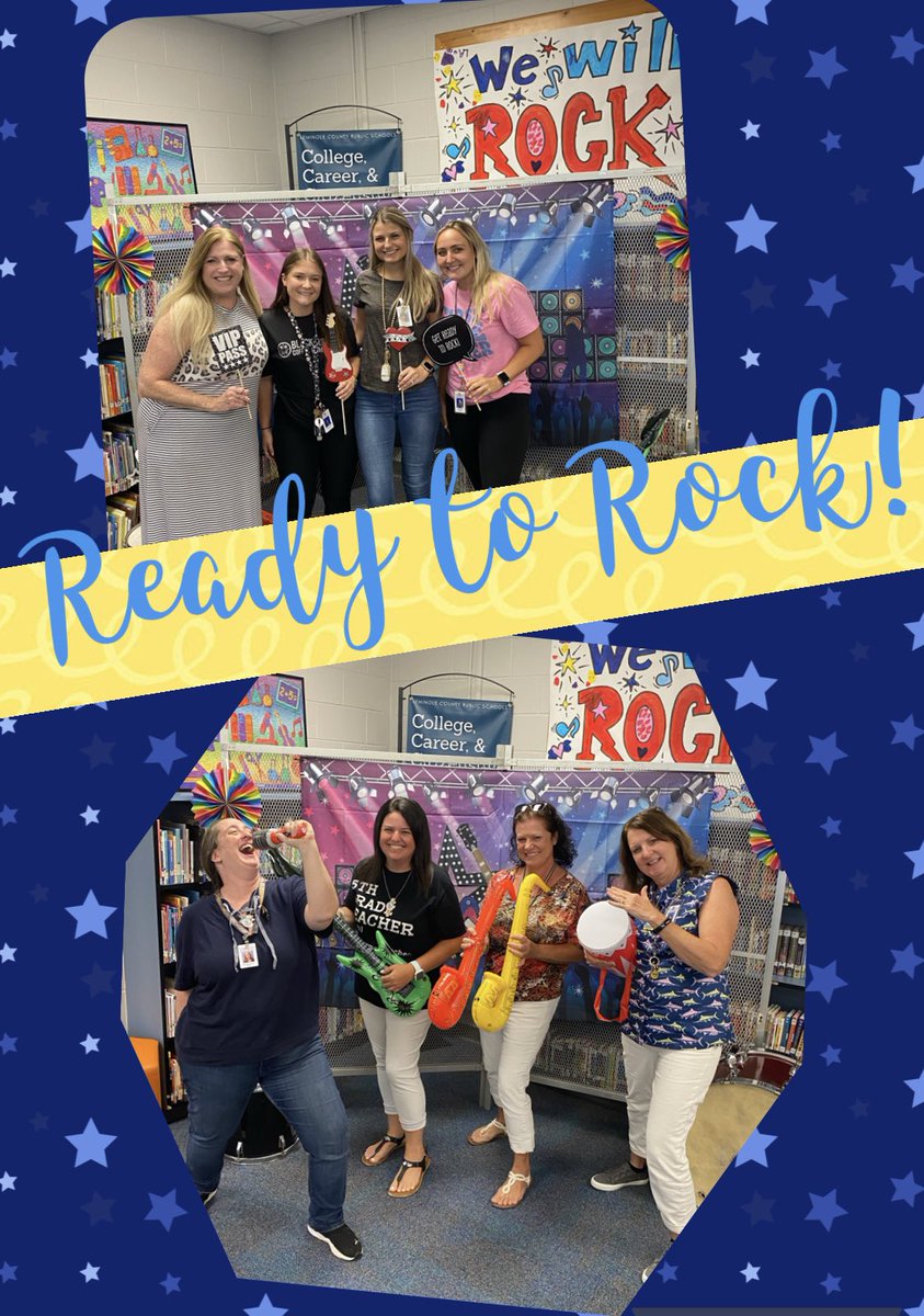 GenevaElem's tweet photo. Our teachers returned back to campus and have been getting ready to 🎸 ROCK out instruction! 

We can’t wait to see you at Meet the Teacher this Monday. https://t.co/12rzPct2xV