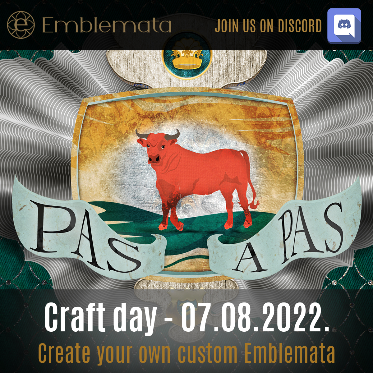 Were going LIVE!
Tomorrow is the day when everything changes so be there and don't miss this EPIC opportunity!

Emblemata is going LIVE!

Link to our website: emblemata.site