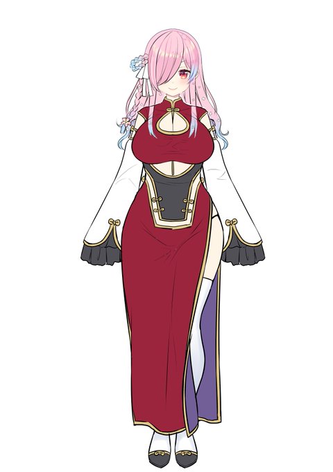 昔のV体新衣装案
このデザインの服VRCでほしい 