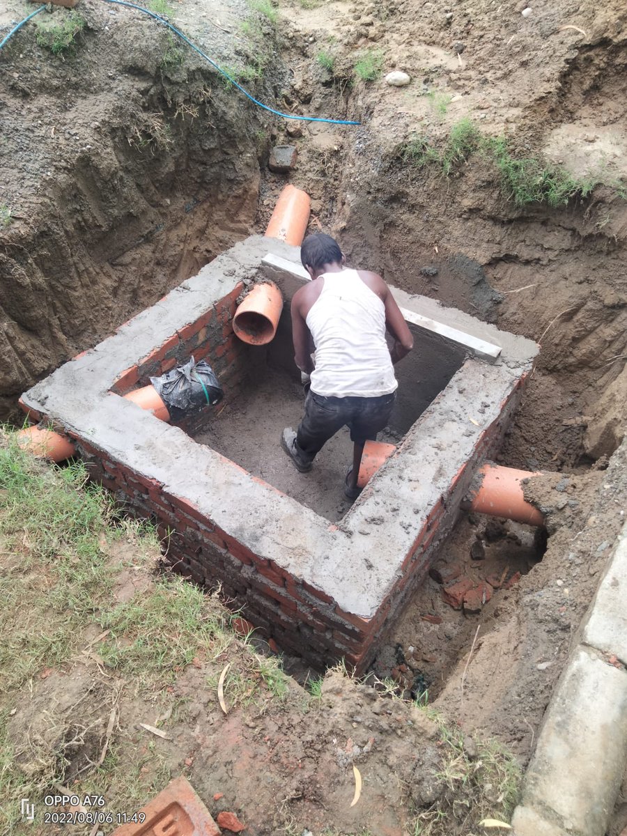 Bpmturf's tweet photo. Exciting dainage project well underway at The Delhi Golf Club. A series of pipes, chambers and submersible pumps will help to keep the turf dry and the course open throughout the monsoon rains. 
A great investment by the club.

#alwaysimproving
@troonint https://t.co/ZEvJ2w2p9Q