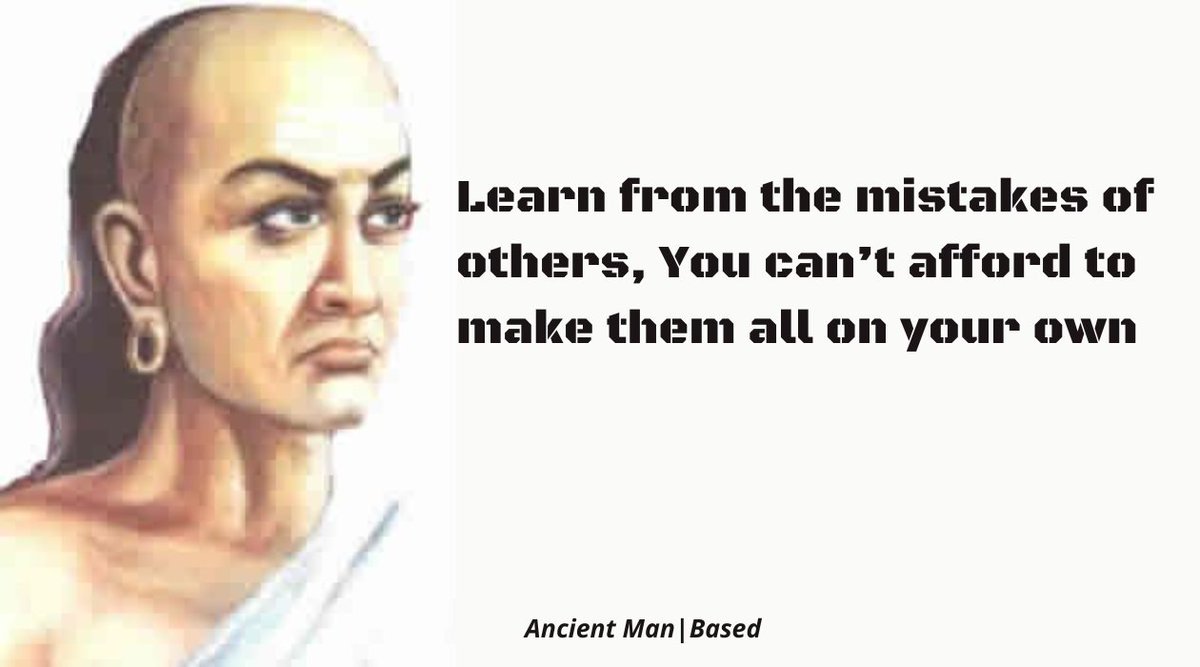 15 Chanakya Quotes that will help you live a better life.

   = Thread = https://t.co/f3VbdkslhS