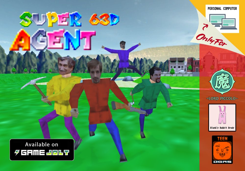 lord__piccolo's tweet photo. https://t.co/tWmmVgwF6e
This is my new indie game -- Super Agent 63D
It is still in development. Therefore, more levels will be added in the future.
Let's explore the world of Low Poly!
#indiegame #indie #game #sm64 #supermario64 #mario #jamesbond #DavidDoak #n64 #goldeneye https://t.co/9VJILYaz2j