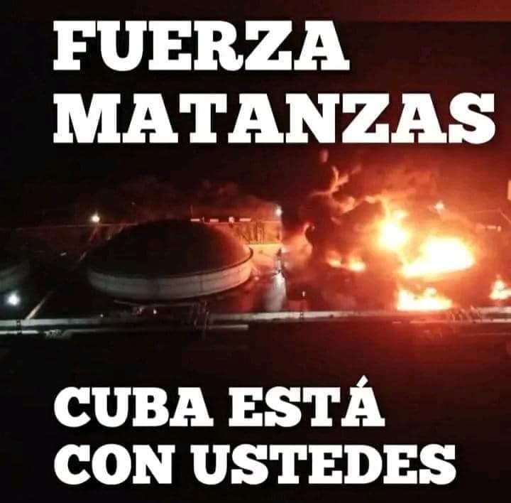 Las autoridades y el pueblo camagüeyano nos solidarizamos con nuestros hermanos matanceros ante este lamentable suceso. Estamos con ustedes para lo que haga falta.