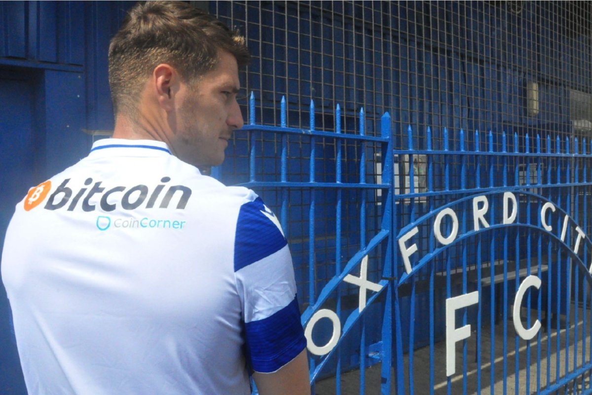 UKSportsAsso's tweet photo. Oxford City FC has become the first National League club to accept matchday payments in Bitcoin after entering a multi-year partnership with CoinCorner. https://t.co/L7eho7enwH