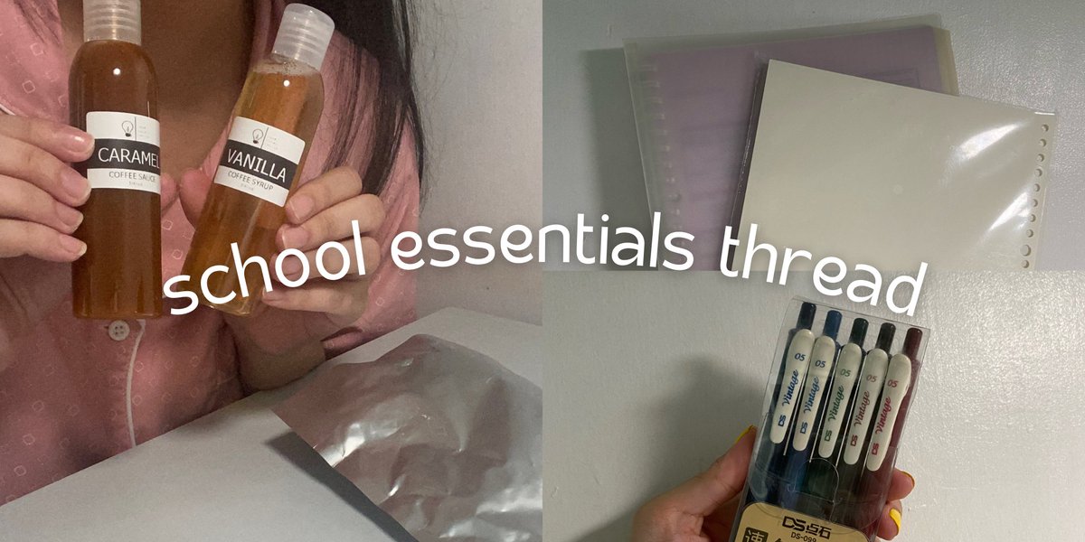 mer_cozy's tweet photo. ✿ shopee school essentials thread + my thoughts 

[ this will be updated for the whole weekend ] https://t.co/3nQv64IM1L