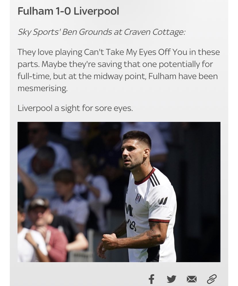 Does <a href="/Ben_Islington/">Ben Grounds</a> even understand the meaning of sight for sore eyes? #FulLiv