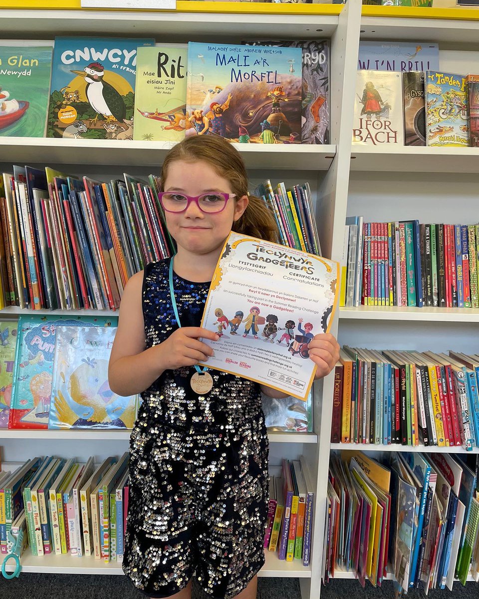 Mrs_Brake's tweet image. Summer reading challenge 2022 completed! #lovereading #lovelibraries #gadgeteers @YstradMynachLib @YstradPrimary