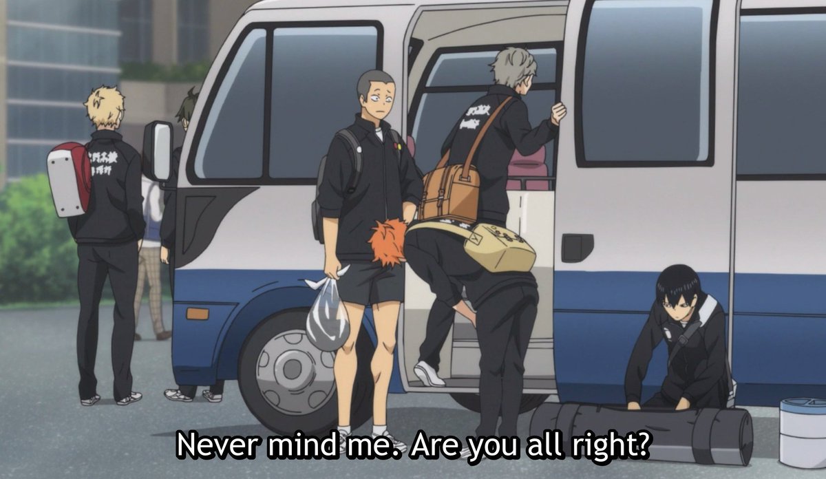 suckerforyuu's tweet photo. friendly reminder that tanaka ryuunosuke is literally one of the best haikyuu characters ever https://t.co/ttmtkCde4u