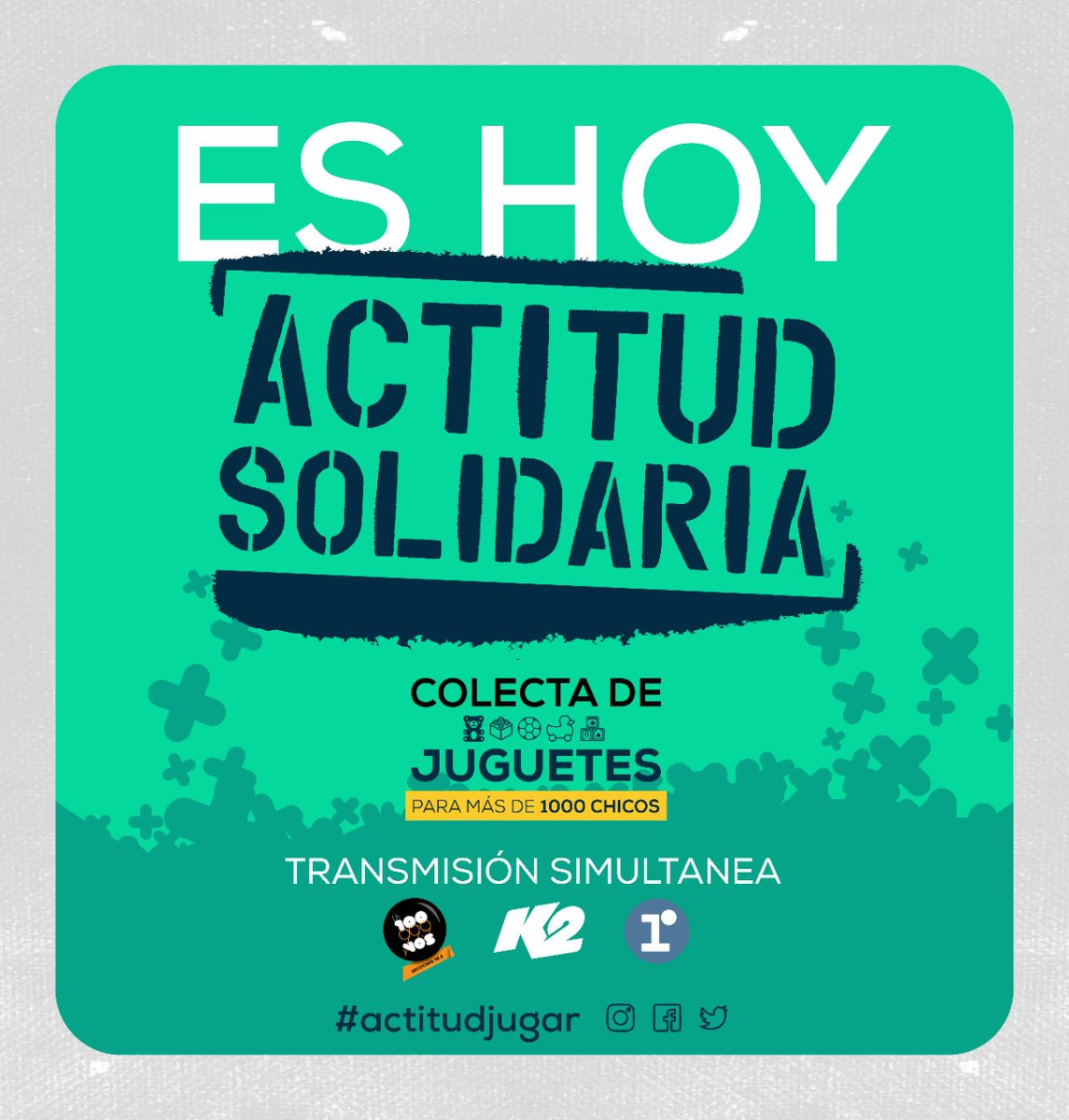 ActSolidaria's tweet image. Es hoy!!