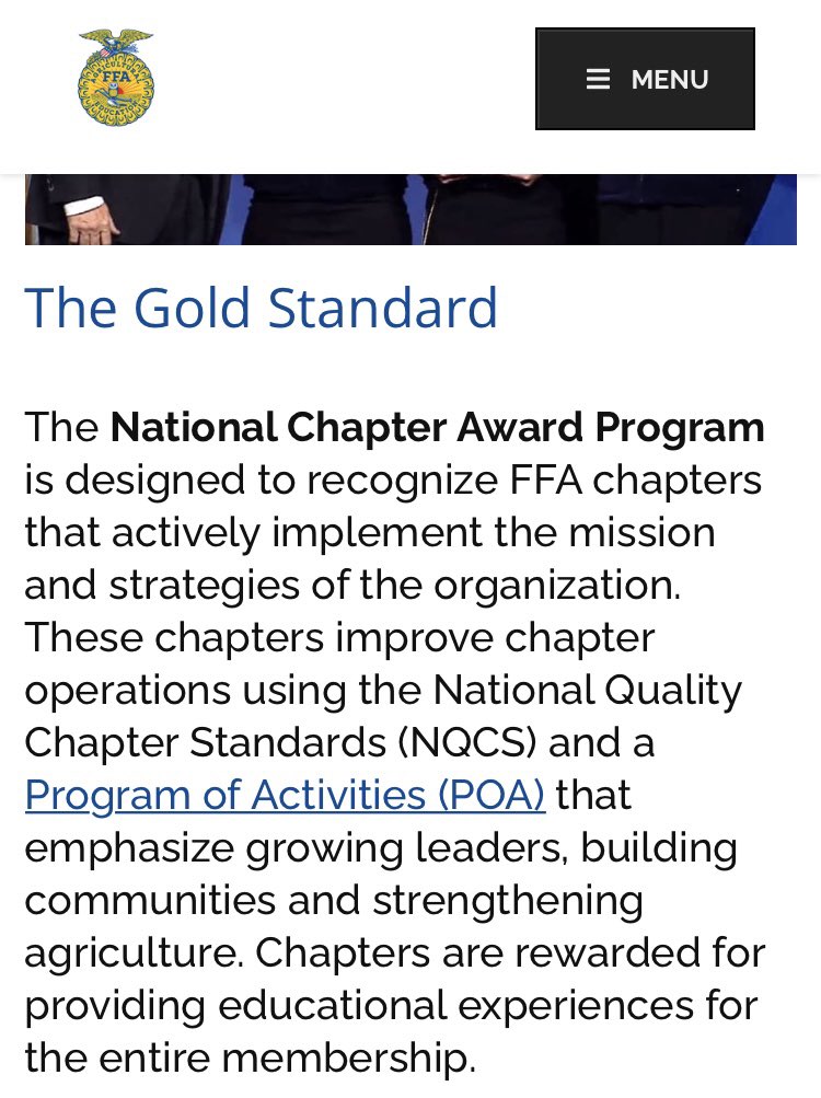 holtonFFA's tweet photo. Congratulations to our entire membership on receiving a National 3 Star Rating in the National Chapter Award Program. After placing 2nd in the state of Kansas last spring, we have now been rated in the top 5-6% of all chapters nationwide. @WeAreHolton #indybound https://t.co/ps1TJCa0AJ